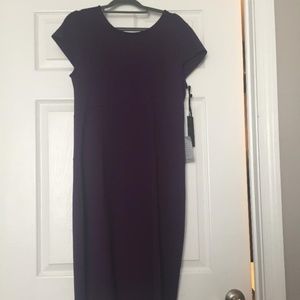 Felicity & CoconDark Purple Body Con Dress